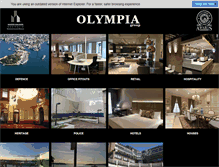 Tablet Screenshot of olympiagroup.com.au